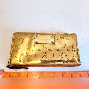 Kate Space Gold Heart Wallet